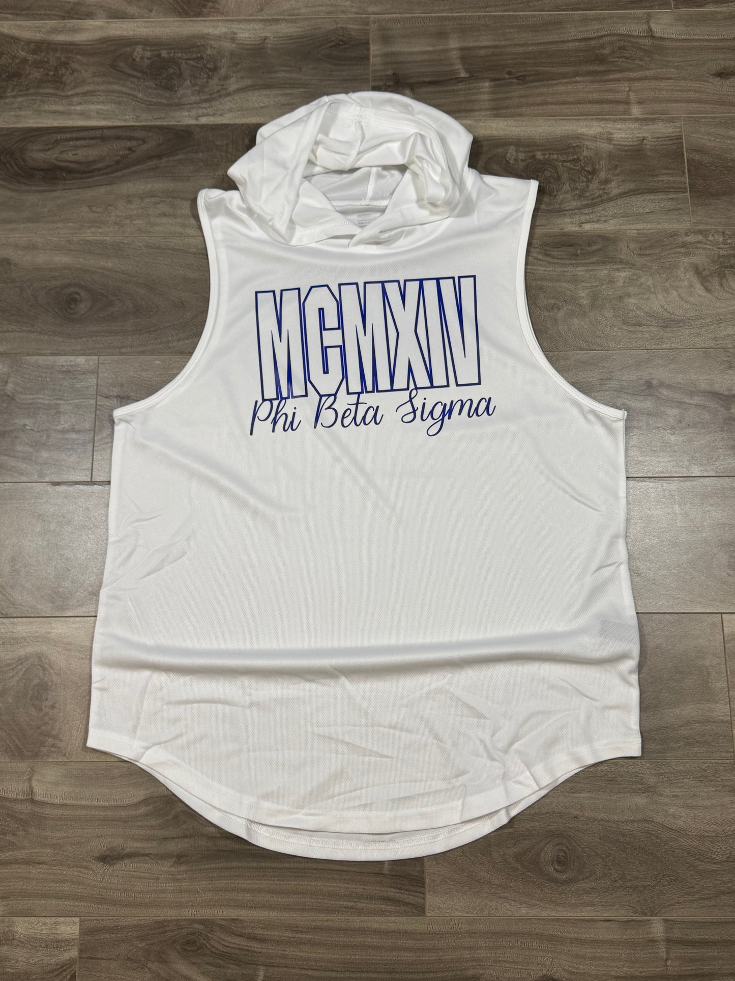 Phi Beta Sigma 1914 Hooded Workout Tank