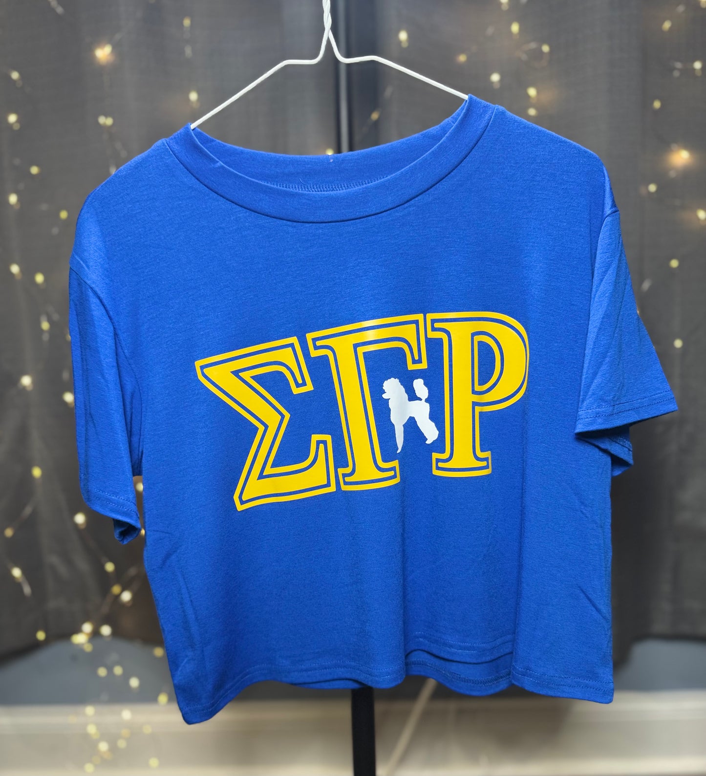 Sigma Gamma Rho Sorority Crop Top