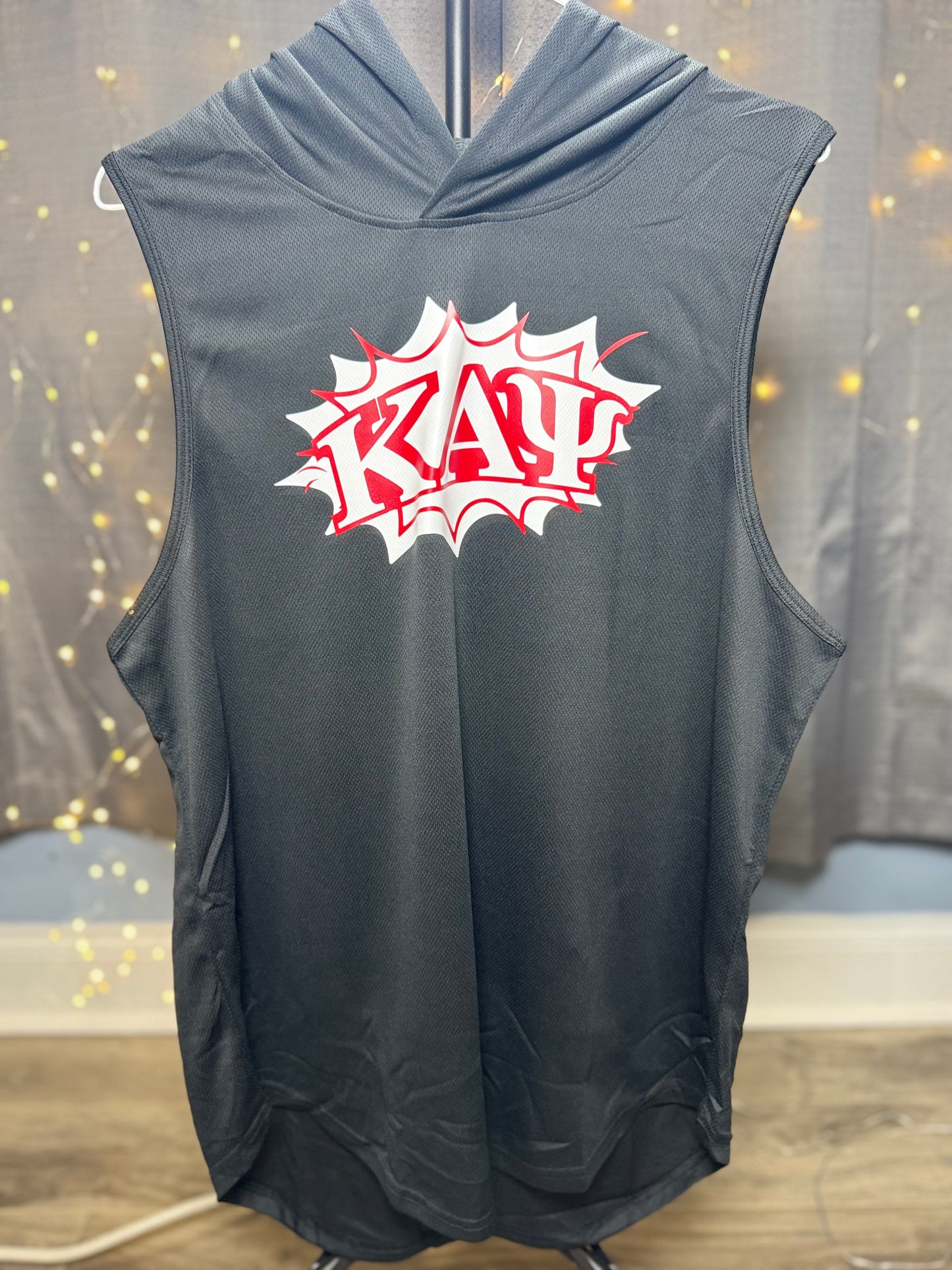 Kappa Alpha Psi Fraternity Hooded Workout Tank