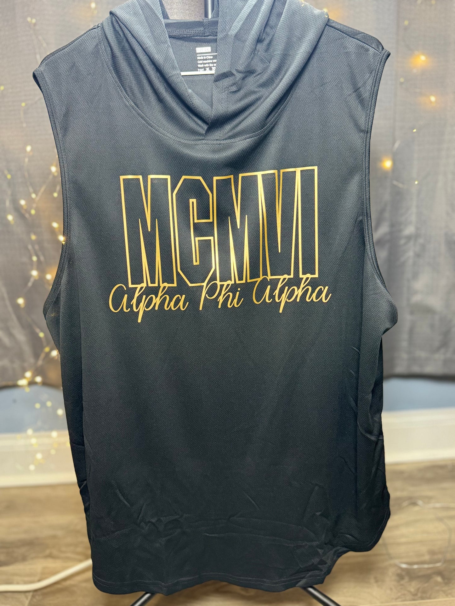 Alpha Phi Alpha 1906 Hooded Workout Tank
