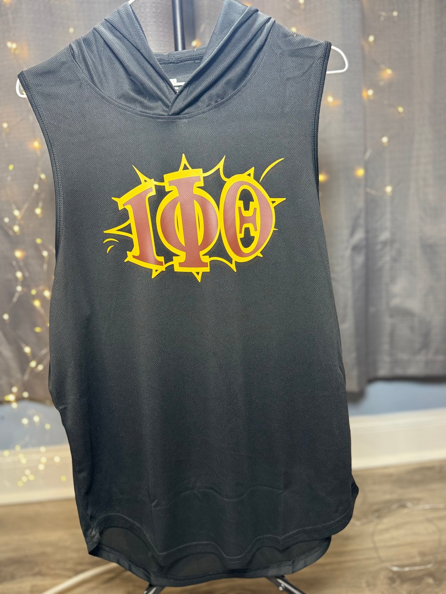 Iota Phi Theta Hooded Workout Tank