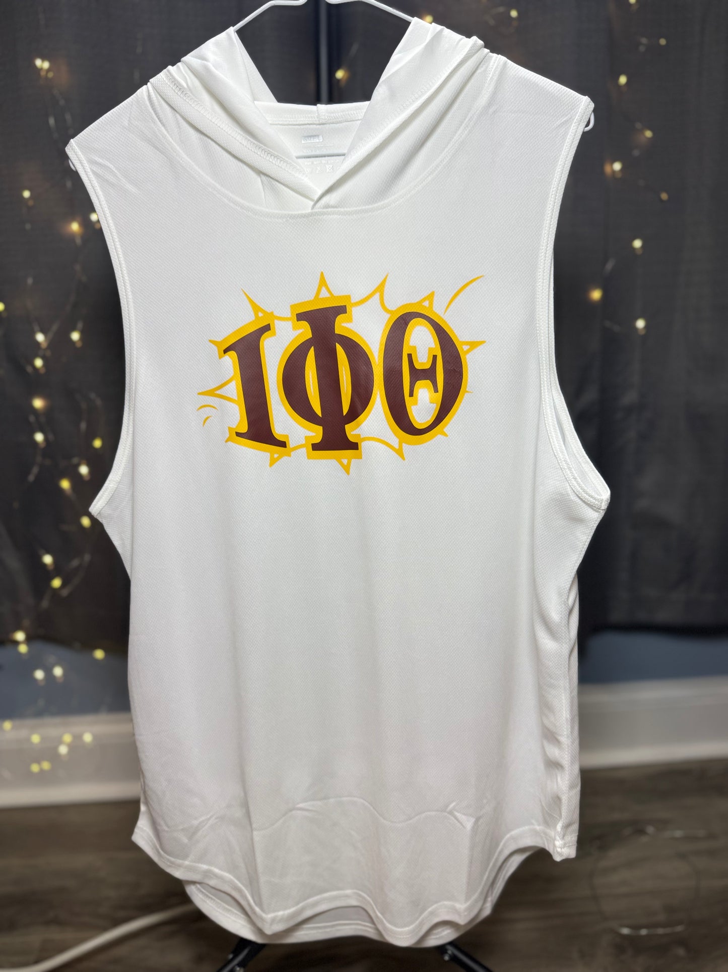 Iota Phi Theta Hooded Workout Tank