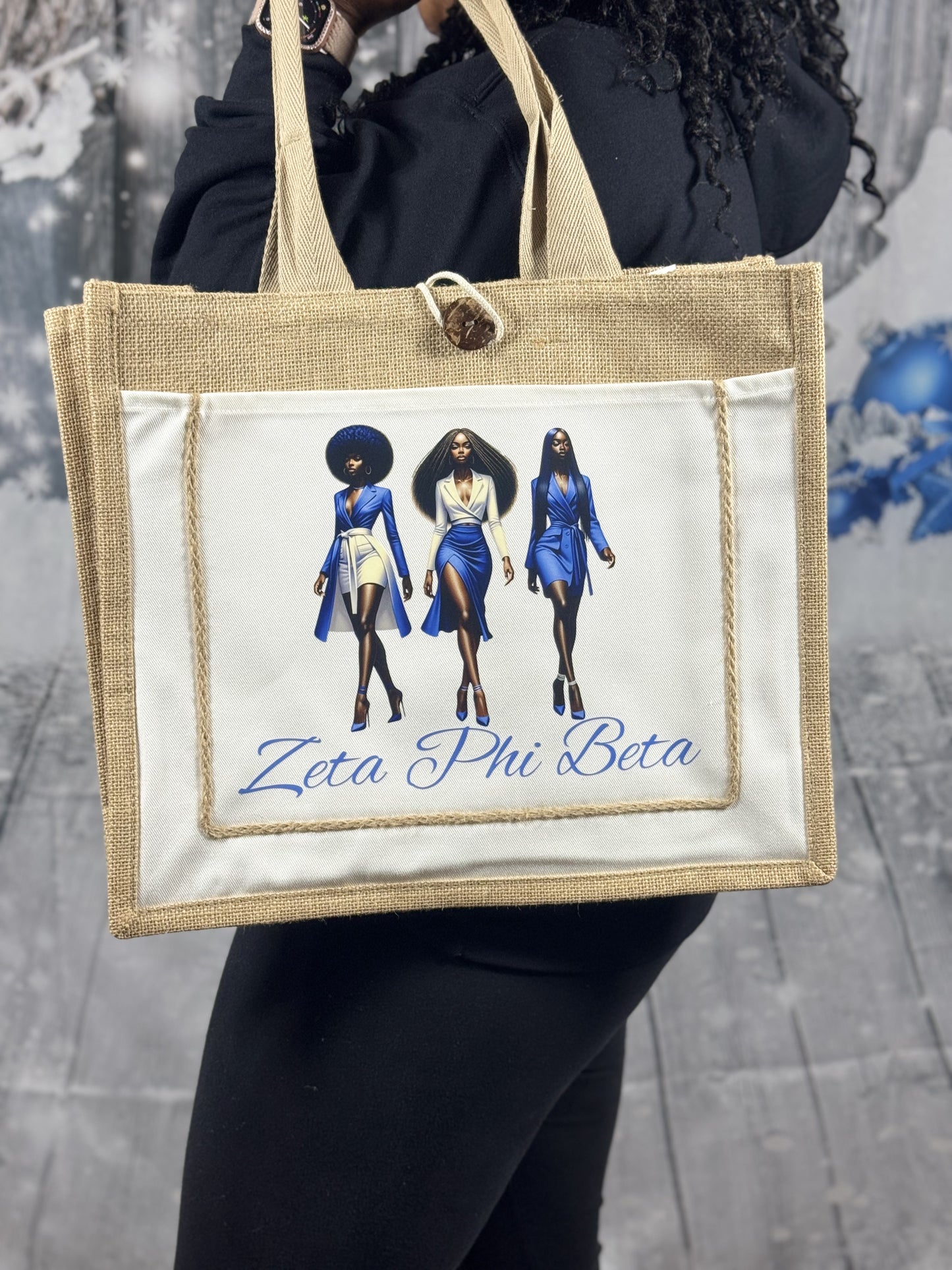 Jute Tote Bag