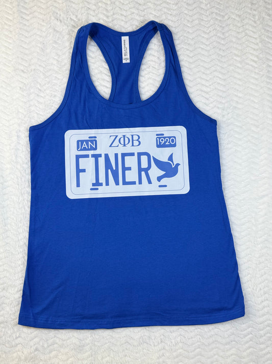 Zeta Phi Beta Finer Tank Top