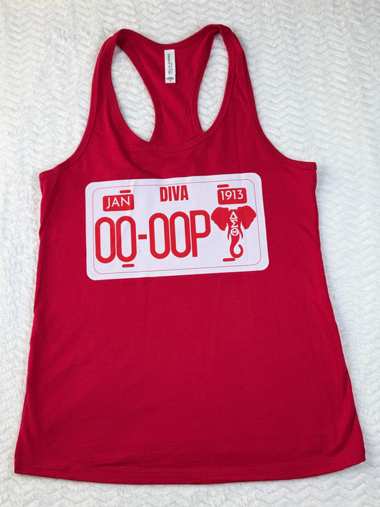 Delta Sigma Theta Oo-oop Tank Top