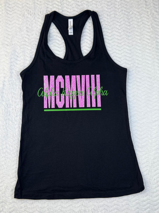 Alpha Kappa Alpha 1908 Tank Top