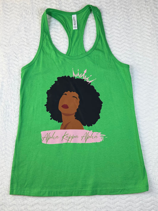 Alpha Kappa Alpha Queen Tank Top