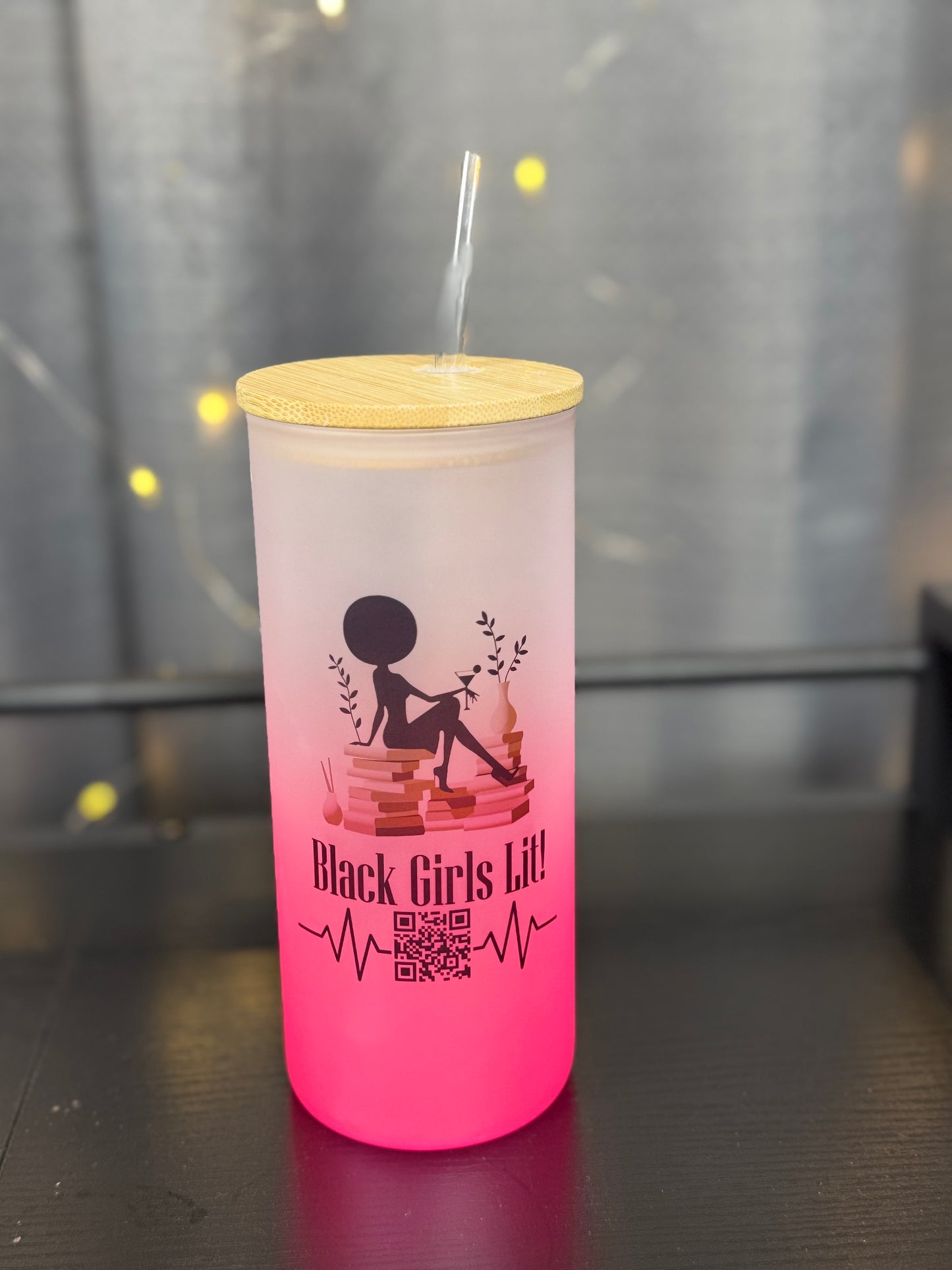 Black Girls Lit Iced Coffee Cup
