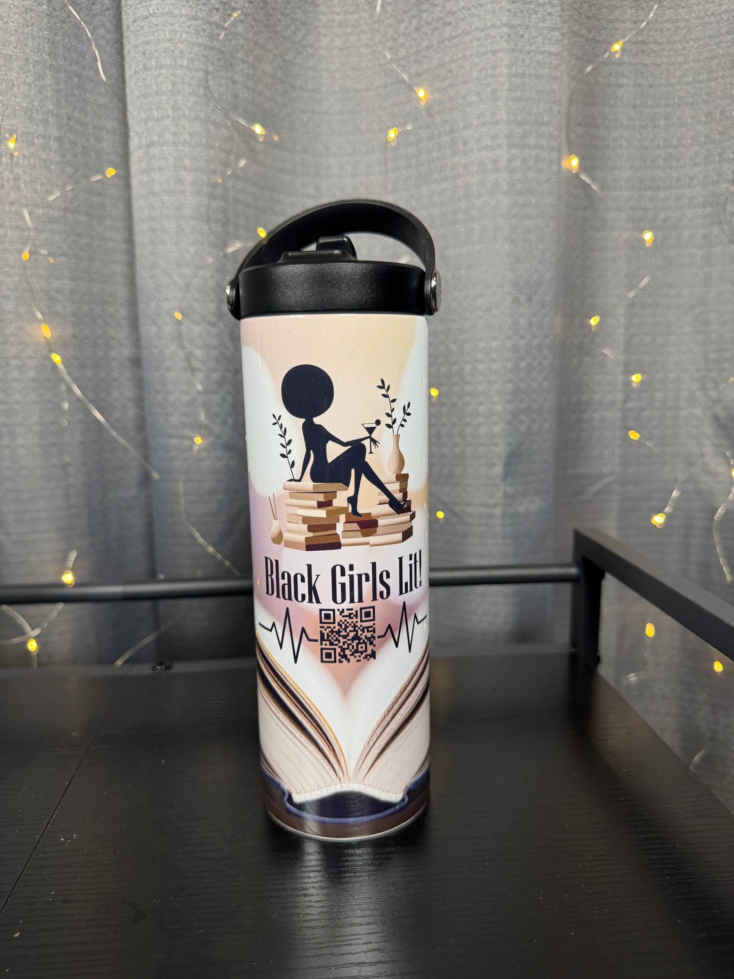 Black Girls Lit 20oz Waterbottle/Tumbler